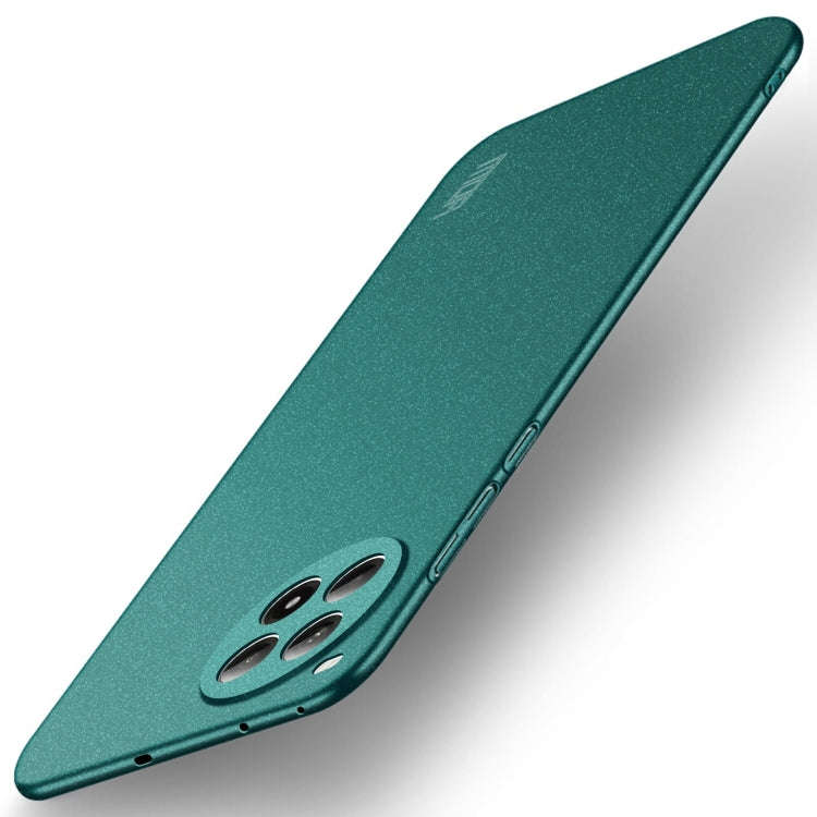 For OnePlus Ace 3 Pro MOFI Fandun Series Frosted PC Ultra-thin All-inclusive Phone Case(Green)