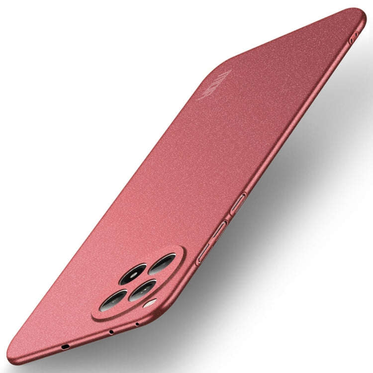 For OnePlus Ace 3 Pro MOFI Fandun Series Frosted PC Ultra-thin All-inclusive Phone Case(Red)