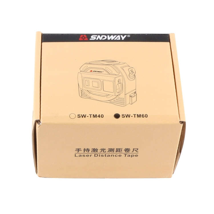 SNDWAY SW-TM40 40m Digital Range Finder Laser Distance Meter Tape Multi-function Self-Locking Han...