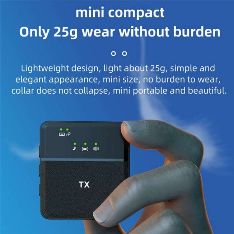 SX31 3 in 1 Collar Clip Wireless Noise Reduction Microphone