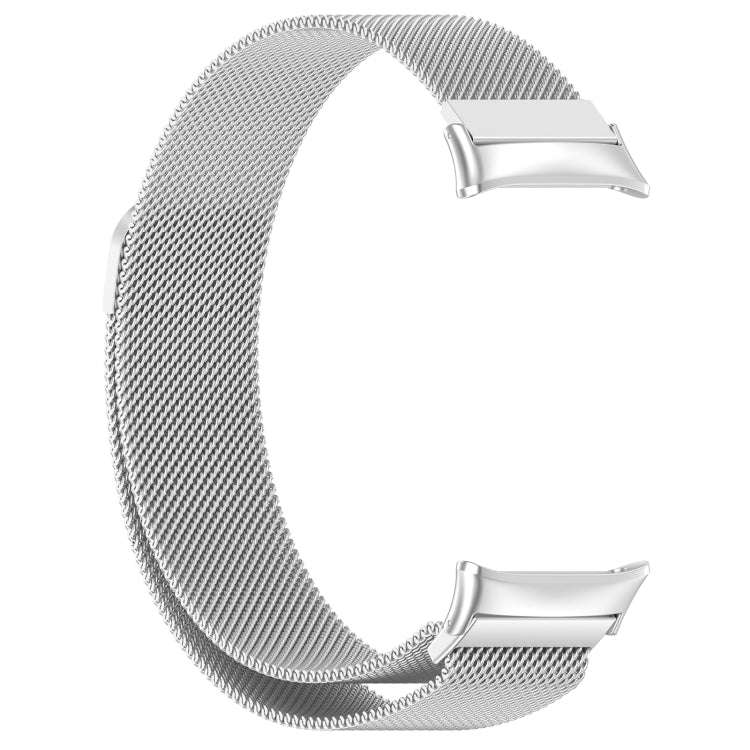 For Honor Watch 4 TMA-L19 Milan Magnetic Steel Mesh Watch Band(Silver)