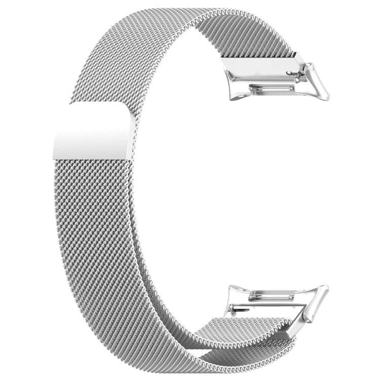 For Honor Watch 4 TMA-L19 Milan Magnetic Steel Mesh Watch Band(Silver)
