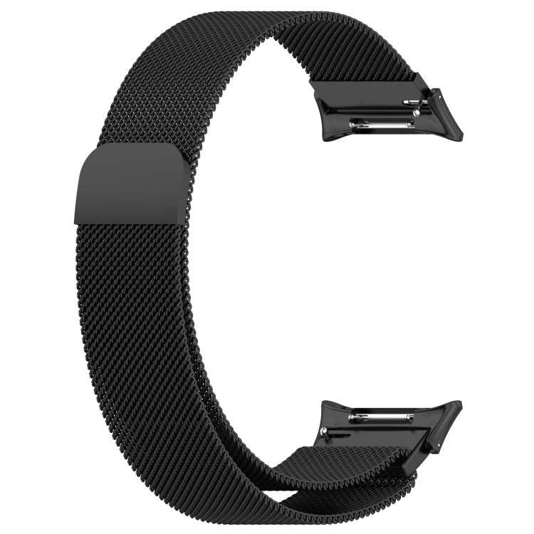 For Honor Watch 4 TMA-L19 Milan Magnetic Steel Mesh Watch Band(Black)