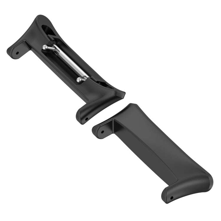 For Honor Watch 4 TMA-L19 1 Pair Metal Watch Band Connector(Black)