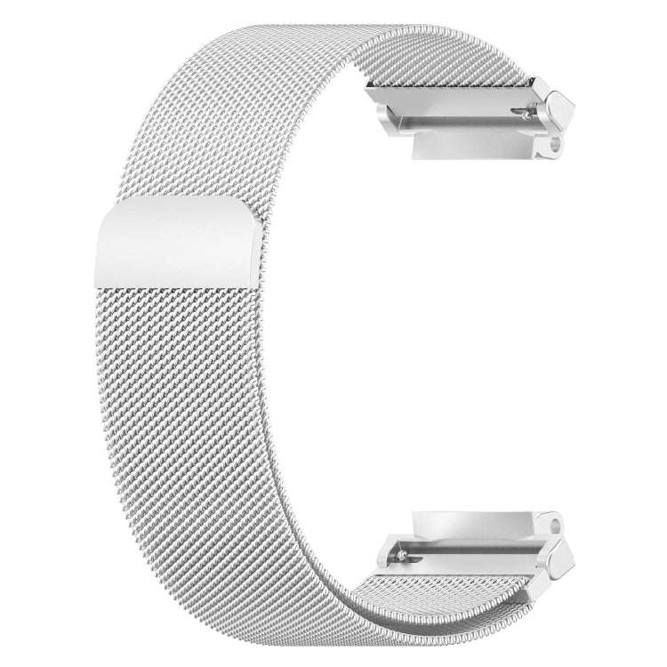 For Amazfit Active Edge A2212 Milan Magnetic Steel Mesh Watch Band(Silver)