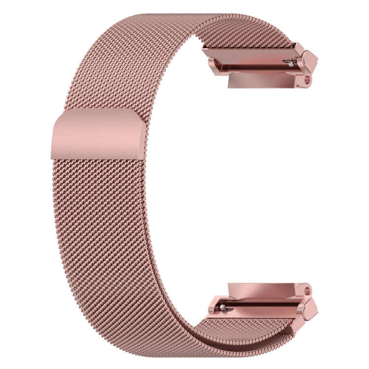 For Amazfit Active Edge A2212 Milan Magnetic Steel Mesh Watch Band(Pink)