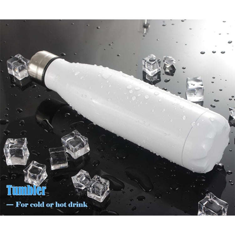 JUNSUNMAY 304 Stainless Steel Double-layer Vacuum Insulated Water Bottle, Capacity:750ml(Red)