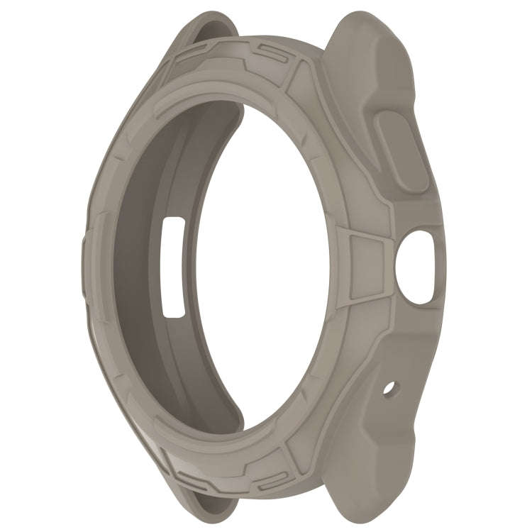 For Ticwatch Pro 5 Armored Semi-Enclosed TPU Watch Protective Case(Sandstone)