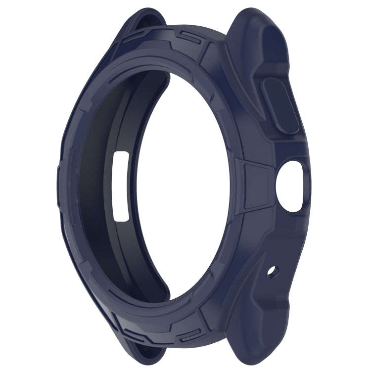 For Ticwatch Pro 5 Armored Semi-Enclosed TPU Watch Protective Case(Blue)