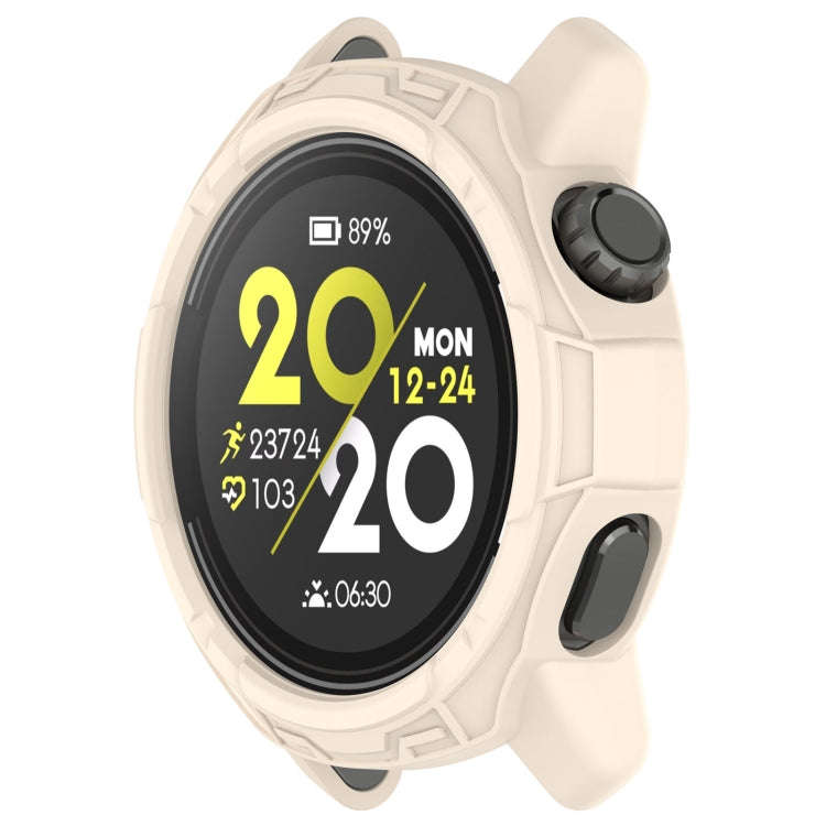 For COROS Pace 3 Armored Semi-Enclosed TPU Watch Protective Case(Starlight)