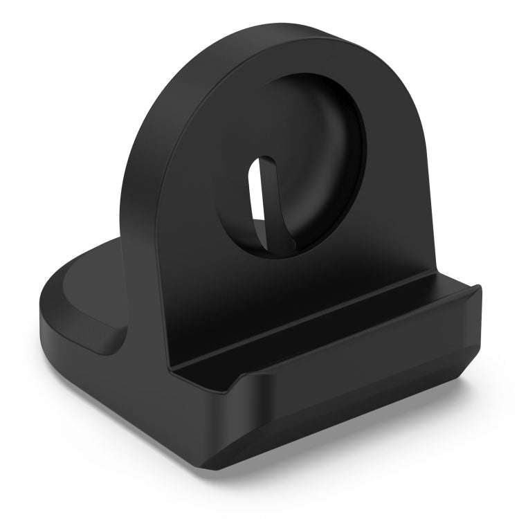 For Google Pixel Watch 2 Smart Watch Silicone Charging Bracket with Charger(Black)