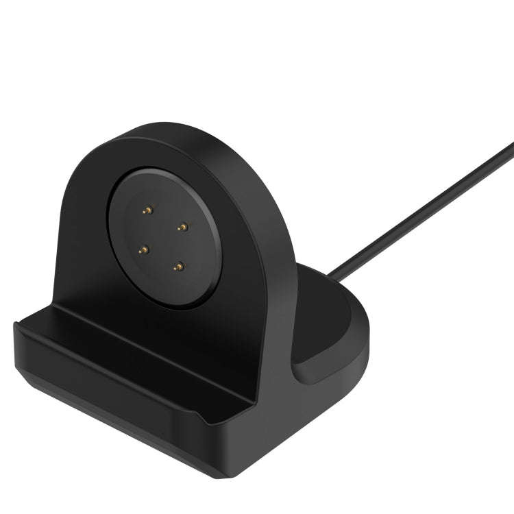 For Google Pixel Watch 2 Smart Watch Silicone Charging Bracket with Charger(Black)