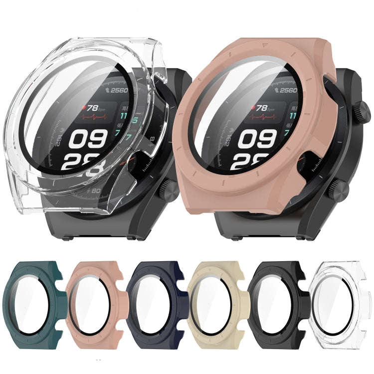 For Xiaomi Watch H1 PC + Tempered Film Integrated Watch Protective Case(Blue)