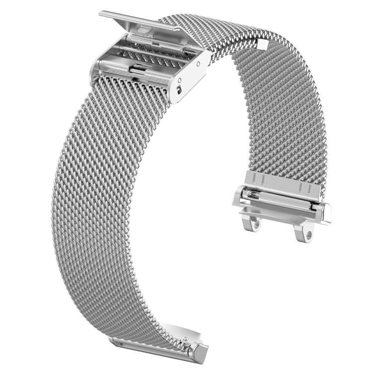 For Amazfit Active Edge A2212 Milan Mesh Single Buckle Watch Band(Silver)