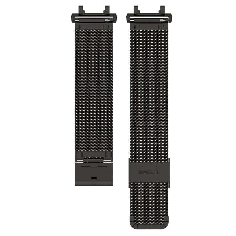For Amazfit Active Edge A2212 Milan Mesh Single Buckle Watch Band(Black)