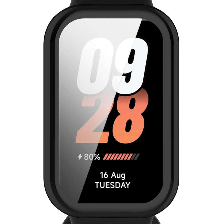 For Redmi Band 2 Full Package TPU Electroplated Watch Protective Case(Black)