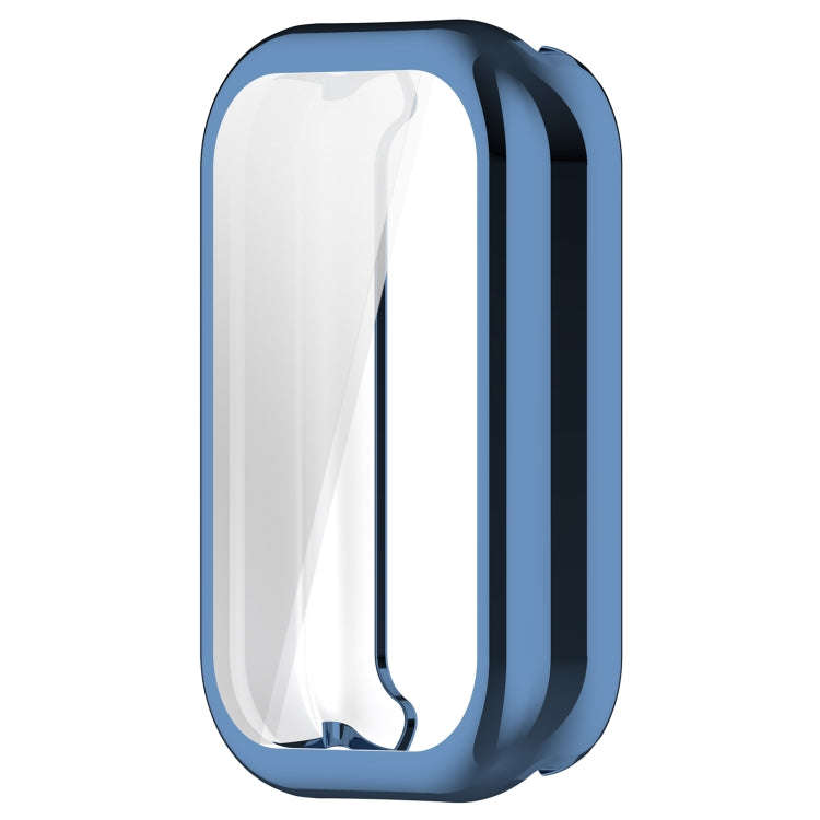 For Redmi Band 2 Full Package TPU Electroplated Watch Protective Case(Blue)