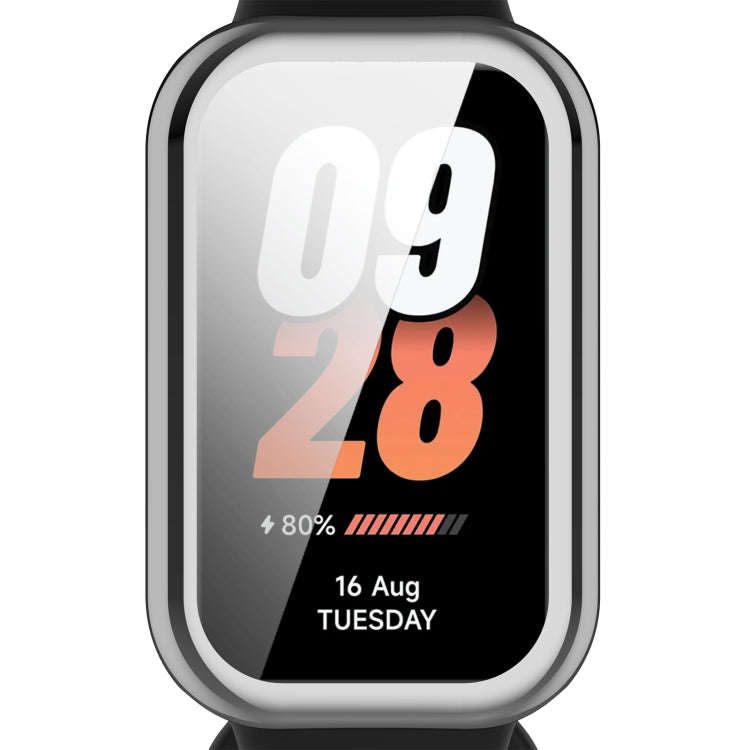For Redmi Band 2 Full Package TPU Electroplated Watch Protective Case(Silver)