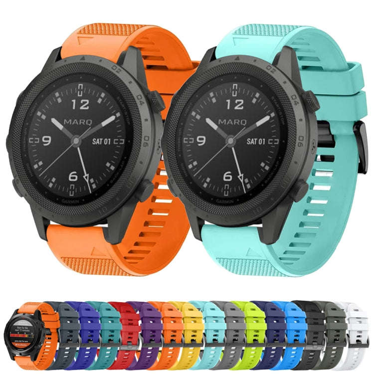 For Garmin Forerunner 935 Quick Release 22mm Silicone Watch Band(Midnight Blue)