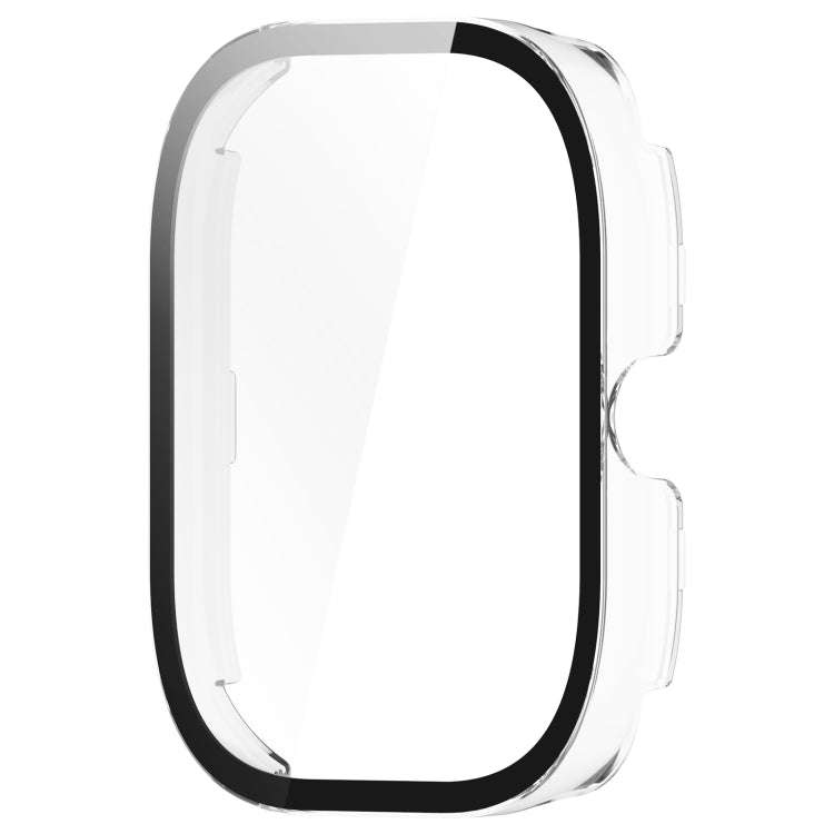 For Redmi Watch 4 Tempered Film Integrated PC Watch Protective Case(Transparent)