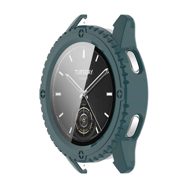 For Xiaomi Watch S3 ENKAY Hat-Prince Full Coverage PC + Tempered Glass Film Integrated Watch Case...