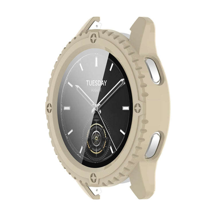 For Xiaomi Watch S3 ENKAY Hat-Prince Full Coverage PC + Tempered Glass Film Integrated Watch Case...