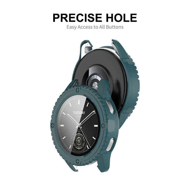 For Xiaomi Watch S3 ENKAY Hat-Prince Full Coverage PC + Tempered Glass Film Integrated Watch Case...