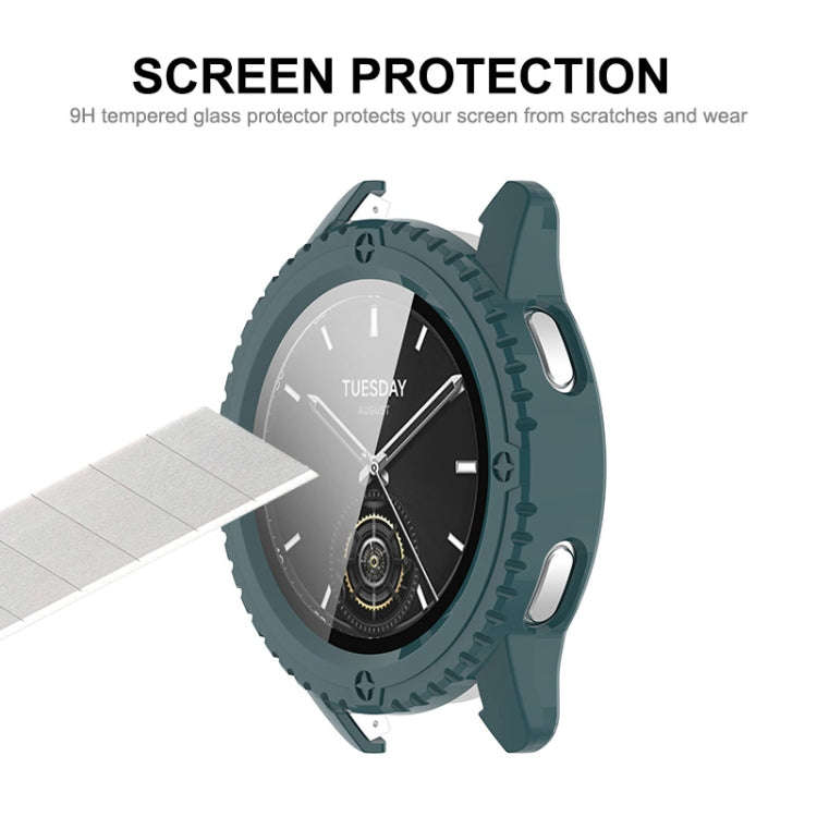 For Xiaomi Watch S3 ENKAY Hat-Prince Full Coverage PC + Tempered Glass Film Integrated Watch Case...