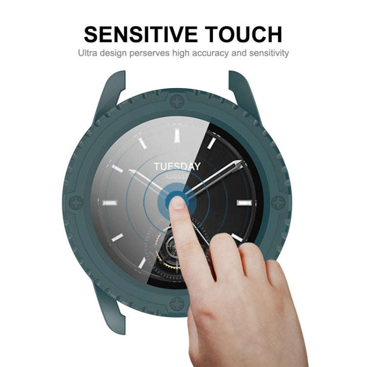 For Xiaomi Watch S3 ENKAY Hat-Prince Full Coverage PC + Tempered Glass Film Integrated Watch Case...