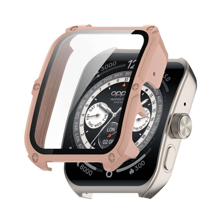 For OPPO Watch 4 Pro ENKAY Hat-Prince Full Coverage PC + Tempered Glass Film Integrated Watch Cas...