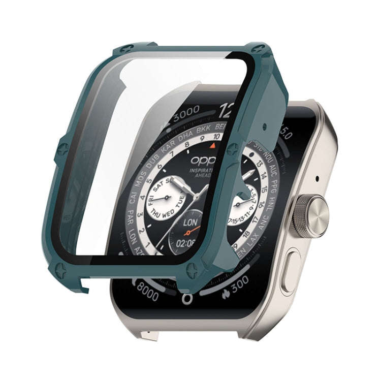 For OPPO Watch 4 Pro ENKAY Hat-Prince Full Coverage PC + Tempered Glass Film Integrated Watch Cas...