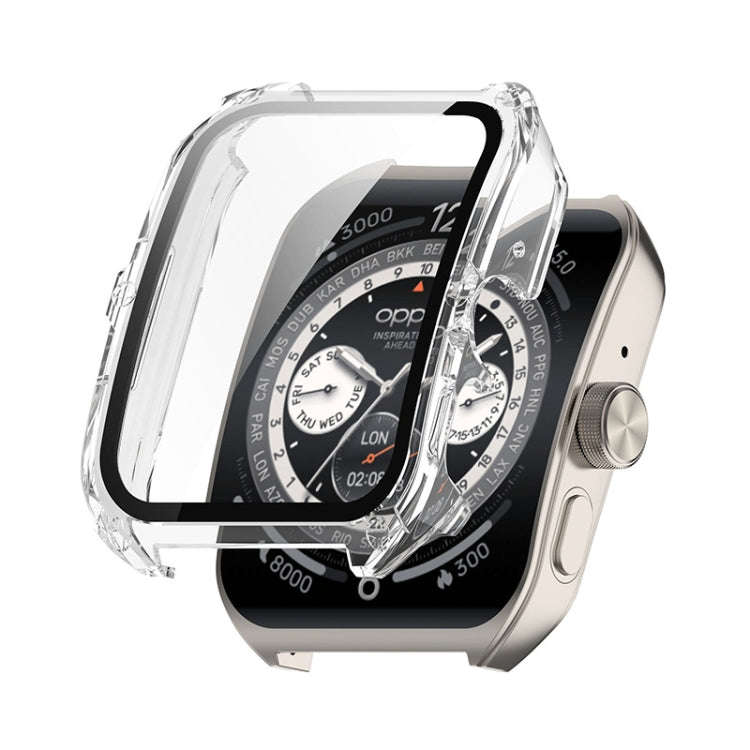 For OPPO Watch 4 Pro ENKAY Hat-Prince Full Coverage PC + Tempered Glass Film Integrated Watch Cas...