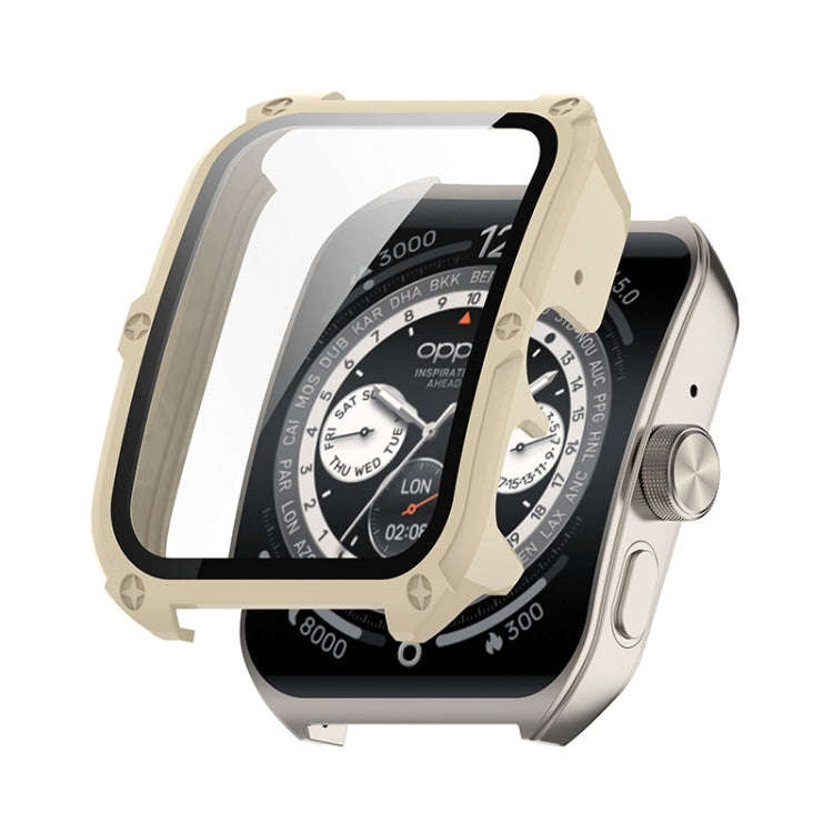 For OPPO Watch 4 Pro ENKAY Hat-Prince Full Coverage PC + Tempered Glass Film Integrated Watch Cas...