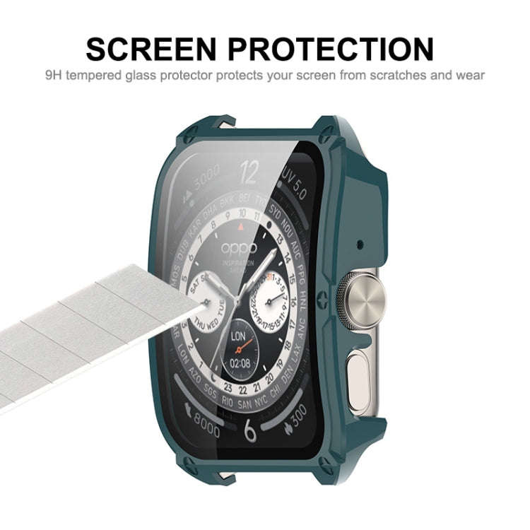 For OPPO Watch 4 Pro ENKAY Hat-Prince Full Coverage PC + Tempered Glass Film Integrated Watch Cas...