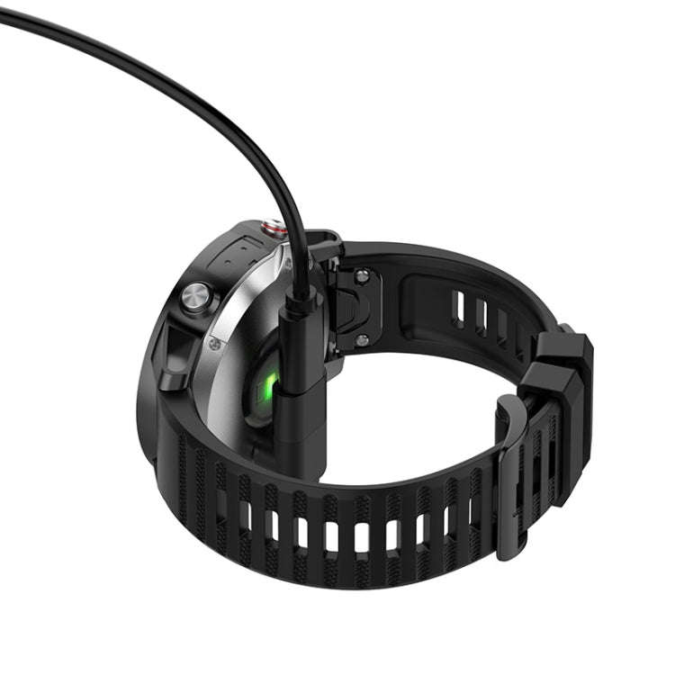 JUNSUNMAY For Garmin Venu 3 / Venu 3S Smart Watch Charging Data Sync Adapter, Interface:Type-C Port
