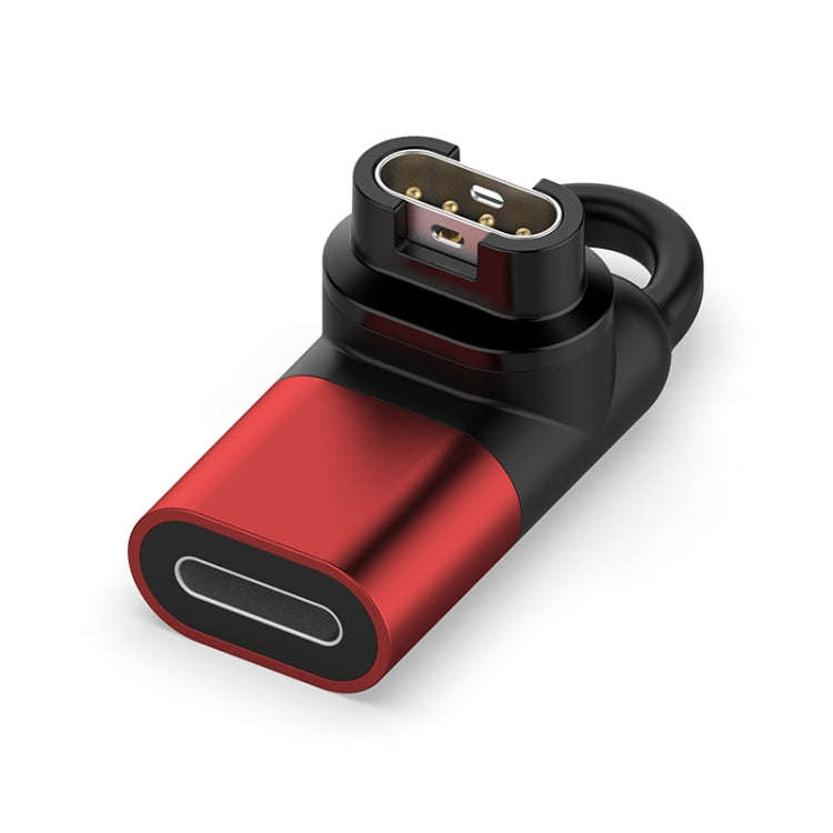 JUNSUNMAY For Garmin Venu 3 / Venu 3S Smart Watch Charging Data Sync Adapter, Interface:8 Pin Port