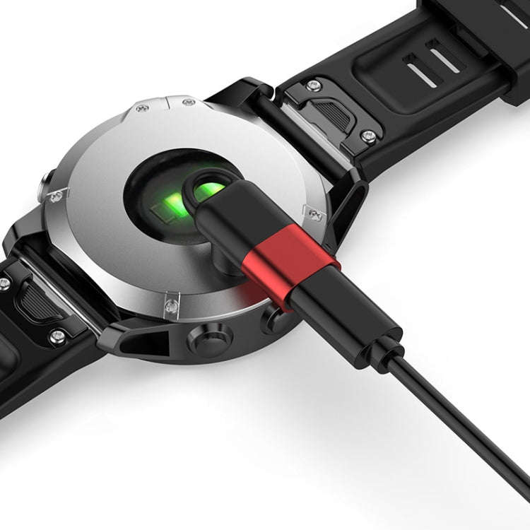 JUNSUNMAY For Garmin Venu 3 / Venu 3S Smart Watch Charging Data Sync Adapter, Interface:8 Pin Port