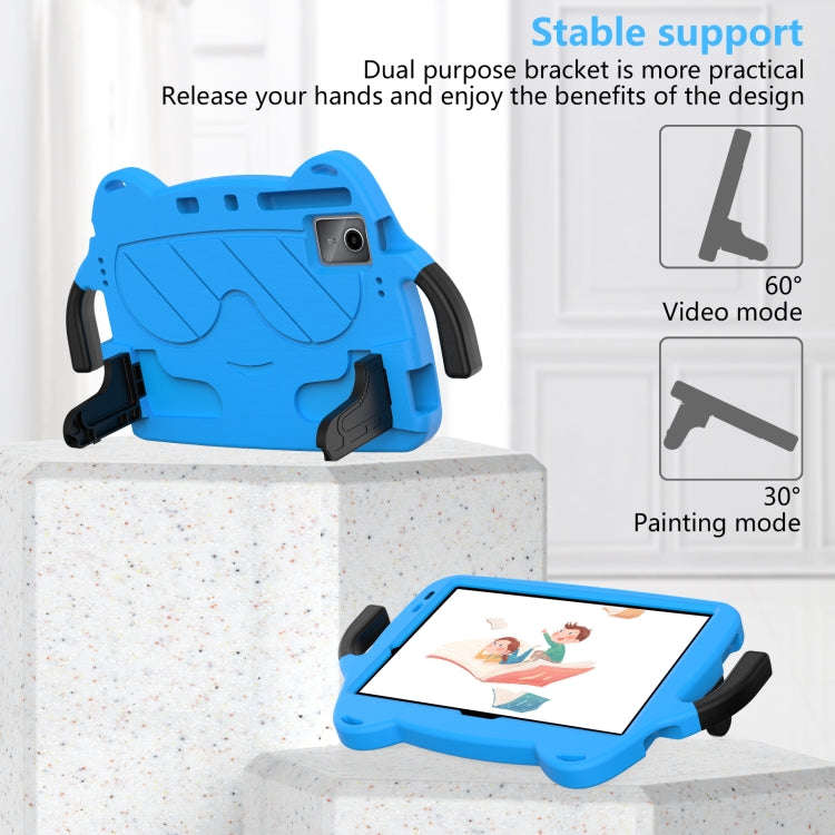 For Huawei MatePad 11 2023/2021 Ice Baby EVA Shockproof Hard PC Tablet Case(Sky Blue+Black)