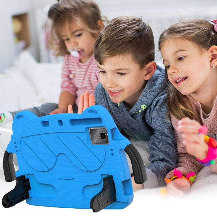 For Huawei MatePad 11 2023/2021 Ice Baby EVA Shockproof Hard PC Tablet Case(Sky Blue+Black)