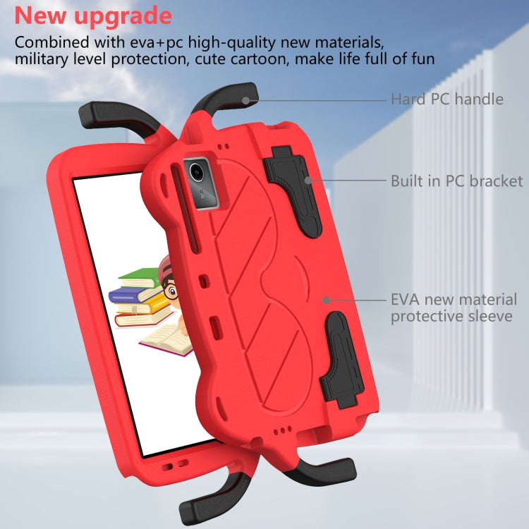 For Huawei MatePad 11 2023/2021 Ice Baby EVA Shockproof Hard PC Tablet Case(Red+Black)