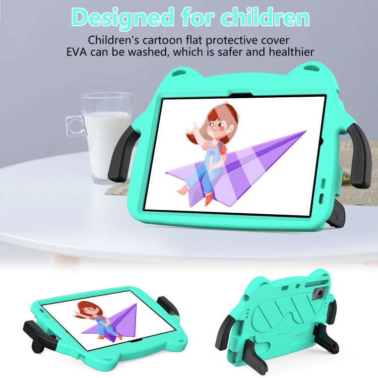For Huawei MatePad 11 2023/2021 Ice Baby EVA Shockproof Hard PC Tablet Case(Mint Green+Black)
