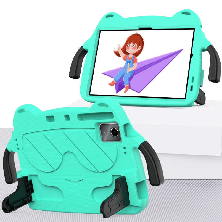 For Huawei MatePad 11 2023/2021 Ice Baby EVA Shockproof Hard PC Tablet Case(Mint Green+Black)