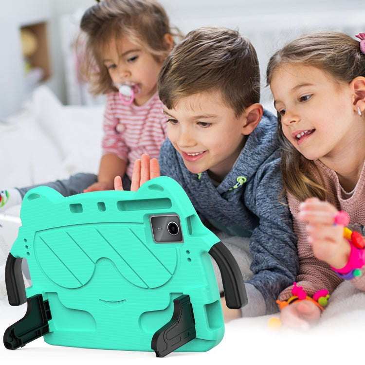 For Huawei MatePad 11 2023/2021 Ice Baby EVA Shockproof Hard PC Tablet Case(Mint Green+Black)