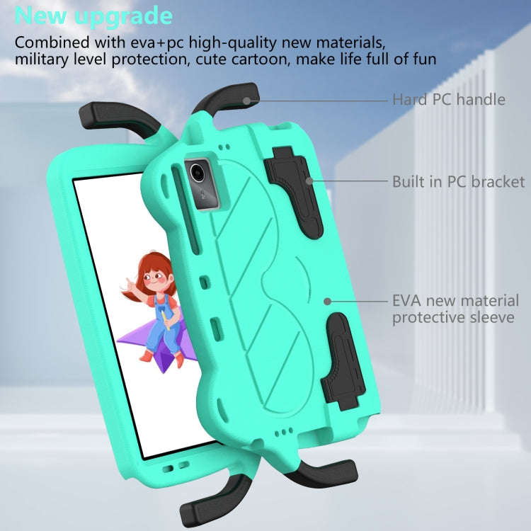 For Huawei MatePad 11 2023/2021 Ice Baby EVA Shockproof Hard PC Tablet Case(Mint Green+Black)