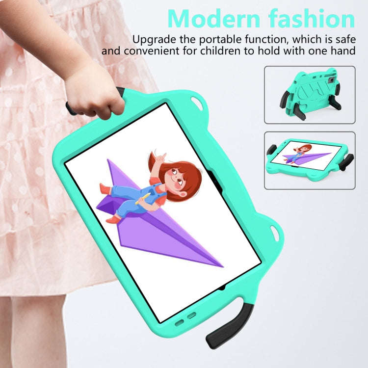 For Huawei MatePad 11 2023/2021 Ice Baby EVA Shockproof Hard PC Tablet Case(Mint Green+Black)