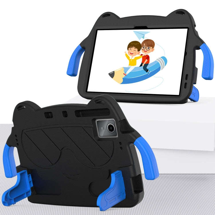 For Huawei MatePad 11 2023/2021 Ice Baby EVA Shockproof Hard PC Tablet Case(Black+Blue)