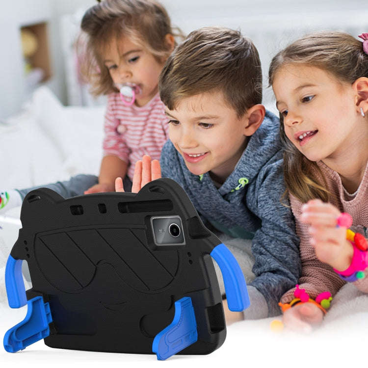 For Huawei MatePad 11 2023/2021 Ice Baby EVA Shockproof Hard PC Tablet Case(Black+Blue)