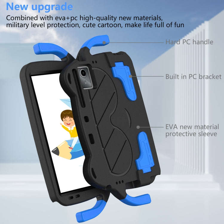 For Huawei MatePad 11 2023/2021 Ice Baby EVA Shockproof Hard PC Tablet Case(Black+Blue)