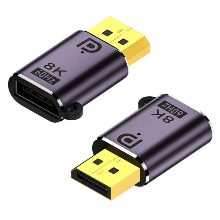 DP1.4 Male to DP 1.4 Female Adapter 8K 60Hz HD Video Transmission Expanding