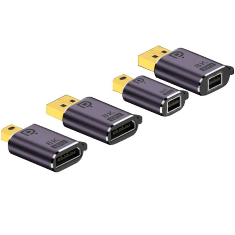 DP1.4 Male to DP 1.4 Female Adapter 8K 60Hz HD Video Transmission Expanding